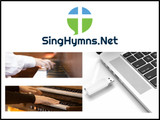 Hymns Piano-Organ Duo Loaded on USB Thumb Drive